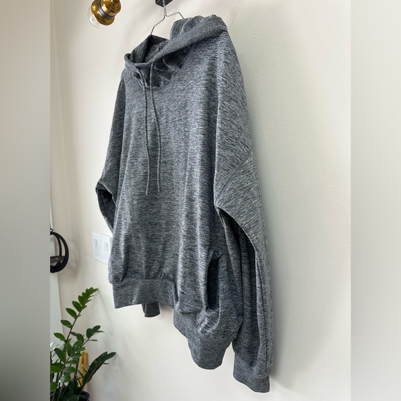 Z by Zella Super Soft Gray Hooded Sweatshirt Large - Picture 3 of 7